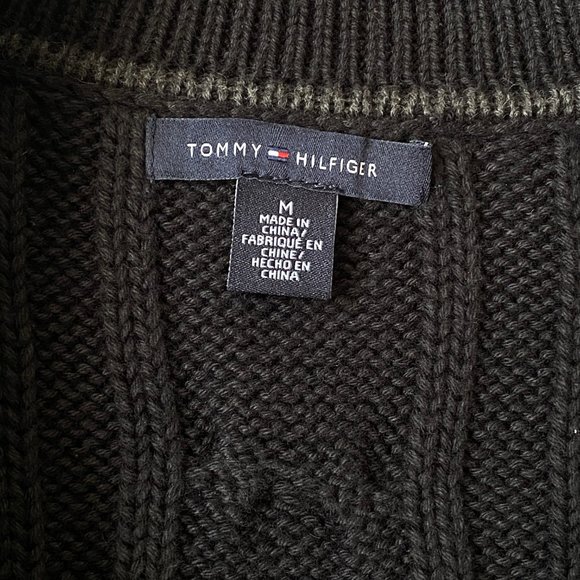Tommy Hilfiger Cable knit Swoop Cardigan - Picture 4 of 6